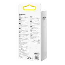 Кабель Baseus Explorer Series Auto Power-Off Fast Charging Data Cable Type-C to Lightning PD 20W 2m Чорний