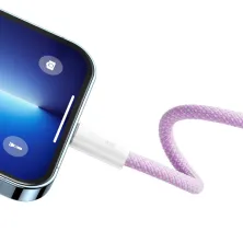 Кабель Baseus Dynamic Series Fast Charging Data Cable Type-C to Lightning PD 20W 1m Фиолетовый