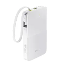 УМБ Baseus EnerFill FC51 Bipow2 Pro 10000mAh 22.5W 2.4A з технологією QC3.0+PD3.0 та Type-C кабелем 22.5W Білий