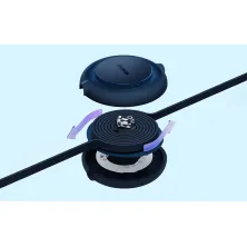Кабель Baseus Bright Mirror 2 Series Retractable 3-in-1 Fast Charging Data Cable USB to Lightning+Type-C+MicroUSB 3.5А 1.1m Синий