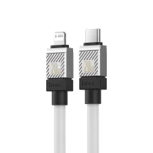 Кабель Baseus CoolPlay Series Fast Charging Data Cable Type-C to Lightning PD 20W 2m Білий