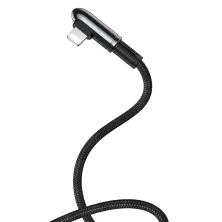 Кабель Baseus Exciting Mobile Game Fast Charging Cable USB to Lightning 2.4A 1m Чорний