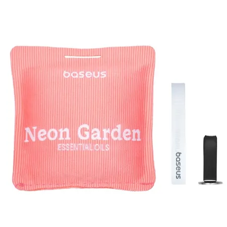 Ароматизатор в машину Baseus Margaret Car Air Freshener з ароматом Neon Garden Рожевий