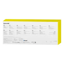 Клавиатура беспроводная Baseus K01A Wireless Tri-Mode Keyboard 2.4G/BT1+BT2 Фиолетовый
