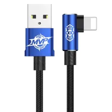 Кабель Baseus MVP Elbow Cable USB to Lightning 2A 1m Синій