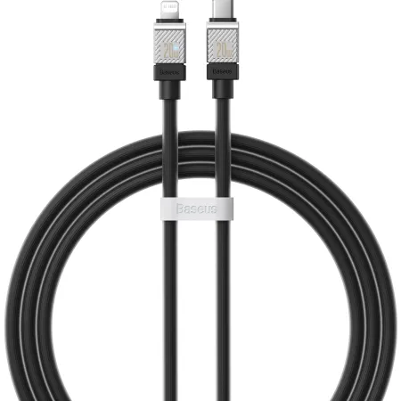 Кабель Baseus CoolPlay Series Fast Charging Data Cable Type-C to Lightning PD 20W 1m Чорний