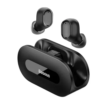 Бездротові Bluetooth навушники Baseus Bowie EZ10 True Wireless TWS Earphones Чорний