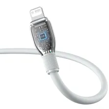 Кабель Baseus Pudding Series Fast Charging Data Cable Type-C to Lightning PD 20W 2m Білий