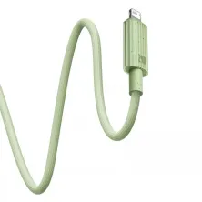Кабель Baseus Habitat Series Fast Charging Data Cable Type-C to Lightning PD 20W 2m Салатовий