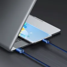 Кабель Baseus Crystal Shine Series Fast Charging Data Cable USB to Type-C 100W 20V 5A 2m Синій
