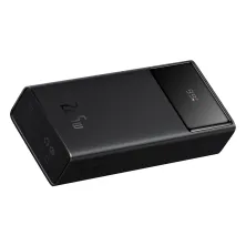 УМБ Baseus Star-Lord Digital Display 30000mAh 22.5W с технологией QC3.0+PD3.0 2USB+Type-C + Кабель USB to Type-C Черный