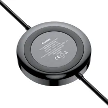 Кабель Baseus iP Cable Wireless Charger Cable USB to Lightning 2A 1.2m с Беспроводной зарядкой 5W Черный