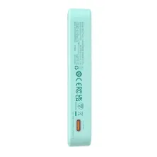 УМБ Baseus MagPro Magnetic Bracket Wireless Fast Charge 5000mAh 20W 2.4A QC3.0+PD3.0 з Бездротовою зарядкою Qi 15W Блакитний