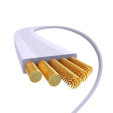Кабель Baseus Free2Draw Mini Retractable Charging Data Cable Type-C to Type-C 100W 20V 5A 1m Фиолетовый