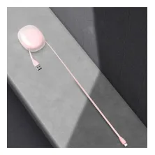 Кабель Baseus Lets Go Little Reunion One-Way Stretchable Cable USB to Type-C 2A 1m Розовый