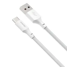 Кабель Baseus Simple Wisdom Series Fast Charging Data Cable USB to Type-C 40W 10V 4A 1.5m Набор 2 шт Белый
