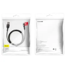 Кабель Baseus Halo Data Cable USB to Lightning 2.4A 0.5m Черный