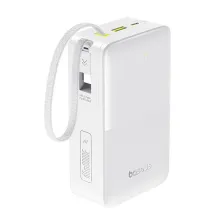 УМБ Baseus EnerFill FC51 Bipow2 Pro 30000mAh 22.5W 2.4A з технологією QC3.0+PD3.0 та Type-C кабелем 22.5W Білий