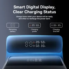 УМБ Baseus Blade H1 20000mAh 100W с технологией QC3.0+PD3.0 + кабель Type-C to Type-C 100W 20V/5A 1м Черный