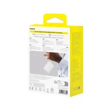 УМБ Baseus PicoGo Digital Display 10000mAh 45W 3A з технологією QC3.0+PD3.0 і Type-C кабелем 45W Білий