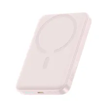УМБ Baseus EnerFill FM11 Ultra-Mini Magnetic 2in1 10000mAh 22.5W 3A QC3.0+PD3.0 з Бездротовою зарядкою Qi 15W Рожевий