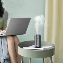 Зволожувач у машину Baseus Time Aromatherapy з функцією ароматизатора Сірий