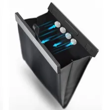 Автомобільний органайзер Baseus Large Garbage Bag for Back Seat контейнер для сміття на спинку сидіння Чорний