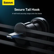 Автодержатель для телефона Baseus Stable Gravitational Car Mount Air Vent Version в воздуховод (SUWX020001) Черный