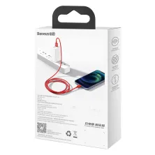 Кабель Baseus Superior Series Fast Charging Data Cable USB to Lightning 2.4A 2m Червоний