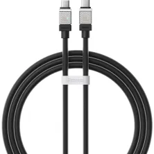 Кабель Baseus CoolPlay Series Fast Charging Data Cable Type-C to Type-C 100W 20V 5A 1m Чорний