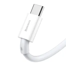 Кабель Baseus Superior Series Fast Charging Data Cable USB to Type-C 66W 11V 6A 1m Белый