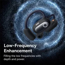 Беспроводные наушники открытого типа Baseus Eli Sport 1 Open-Ear Wireless TWS Earbuds IPX4 Черный