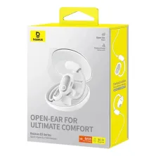 Бездротові навушники відкритого типу Baseus Eli Sport 1 Open-Ear Wireless TWS Earbuds IPX4 Білий