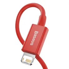 Кабель Baseus Superior Series Fast Charging Data Cable USB to Lightning 2.4A 2m Червоний