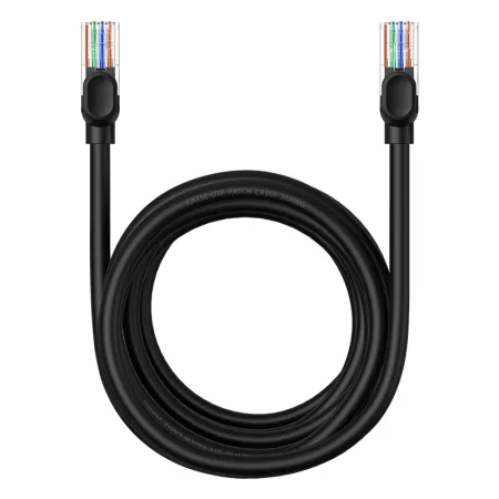 Кабель Baseus High Speed CAT5 RJ45 Gigabit Network Cable Ethernet Круглый 5m Черный