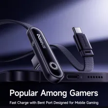 Кабель Baseus MVP 3 Series Fast Charging Data Cable Type-C to Type-C 100W 20V 5A 2m Чорний