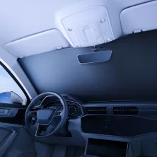 Солнцезащитная шторка автомобильная Baseus GoTrip DT1 Single Car Windshield Sunshade 80х150 см Черный