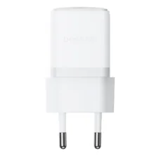 Сетевое зарядное устройство Baseus Palm Fast Charger 1C PD3.0 20W Type-C 3A + Кабель Type-C to Type-C 60W 20V/3A 1м Белый