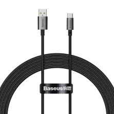 Кабель Baseus Superior Series Fast Charging Data Cable USB to Type-C 100W 20V 5A 2m Чорний