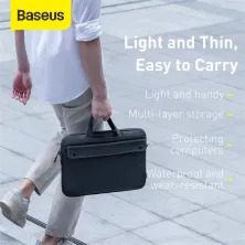 Сумка для ноутбука та гаджетів Baseus Basics Series 13" Shoulder Computer Bag Сірий