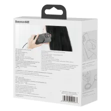 Бездротовий зарядний пристрій Baseus Simple Mini Magnetic з функцією MagSafe і Qi 15W Чорний