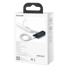 Кабель Baseus Superior Series Fast Charging Data Cable USB to Type-C 66W 11V 6A 2m Білий