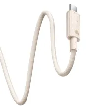 Кабель Baseus Habitat Series Fast Charging Data Cable Type-C to Type-C 100W 20V 5A 1m Рожевий