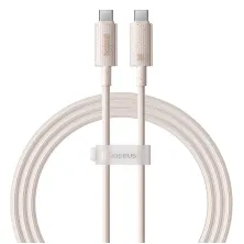 Кабель Baseus Habitat Series Fast Charging Data Cable Type-C to Type-C 100W 20V 5A 1m Розовый