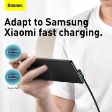 Кабель Baseus Legend Series Elbow Fast Charging Data Cable Type-C to Type-C 100W 20V 5A 1m Чорний