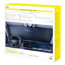 Солнцезащитная шторка автомобильная Baseus GoTrip DT1 Single Car Windshield Sunshade 80х150 см Черный