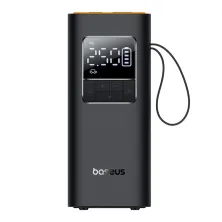 Автокомпрессор универсальный Baseus SuperMini Pro аккумуляторный 4000mAh 50W Черный