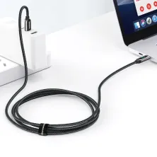 Кабель Baseus Display Series Fast Charging Data Cable Type-C to Type-C 100W 20V 5A 2m Чорний