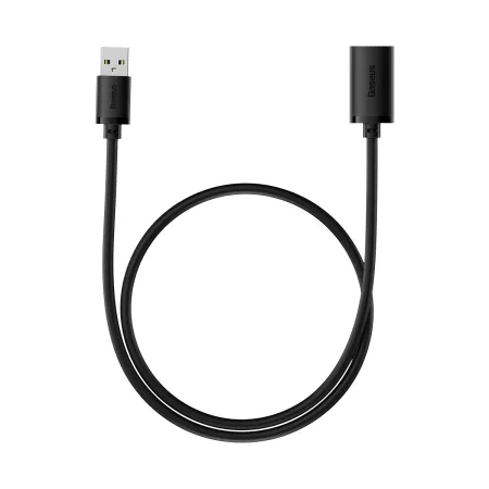 USB подовжувач Baseus AirJoy Series USB3.0 to USB3.0 Extension кабель 0.5м Чорний