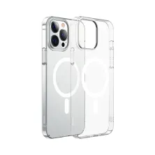 Чохол Baseus Crystal Magnetic Phone Case для iPhone 13 Pro 6.1" Прозорий